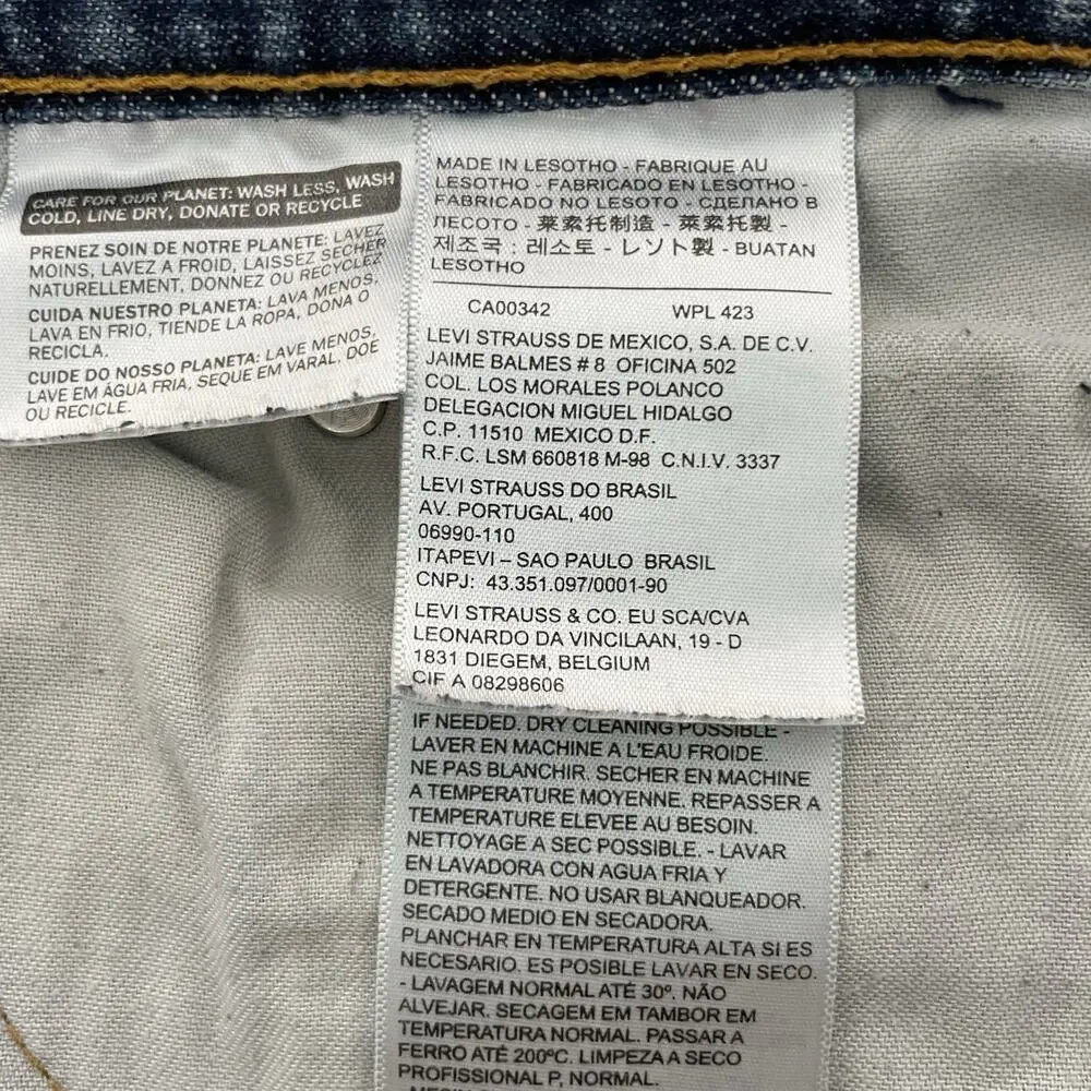 Levi's Men's Jeans 559 Relaxed Straight 40x30 (actual 38x29)